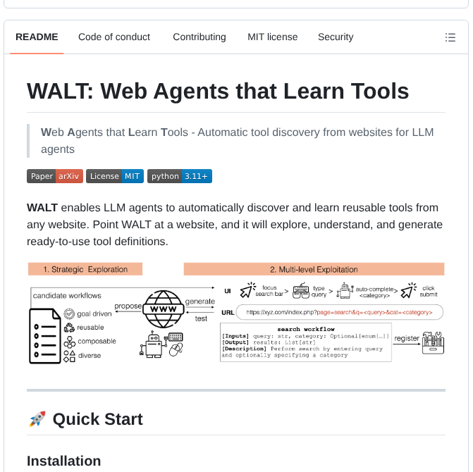 Salesforceairesearch Walt screenshot