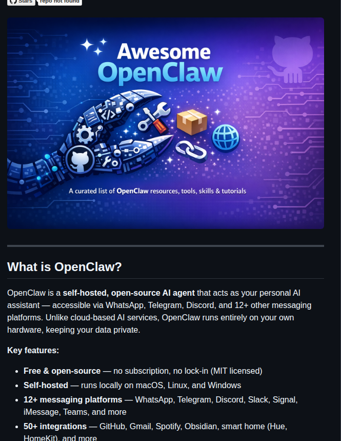 Samuraigpt Awesome Openclaw screenshot