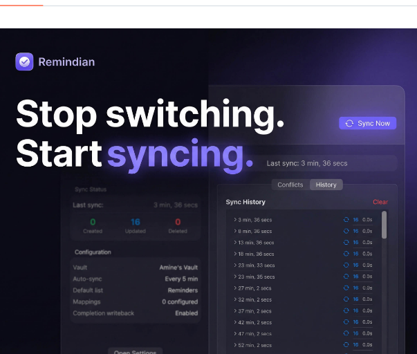 Santofer Remindian screenshot