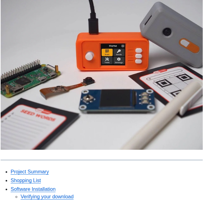 Seedsigner Seedsigner screenshot