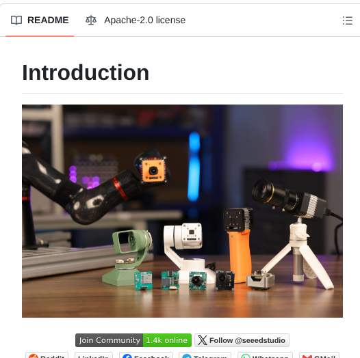 Seeed Studio Oshw Recamera Series screenshot
