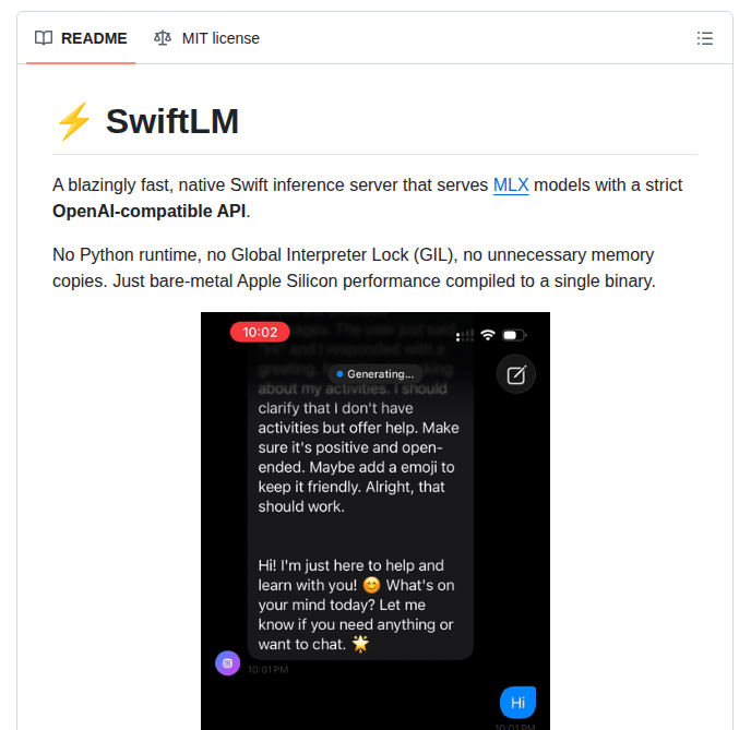 Sharpai Swiftlm screenshot