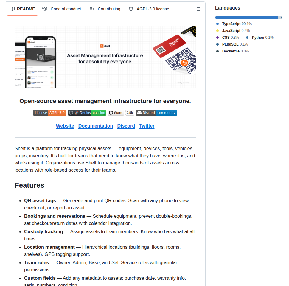 Shelf Nu Shelf.nu screenshot