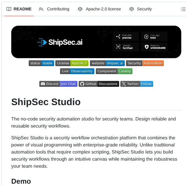 Shipsecai Studio screenshot