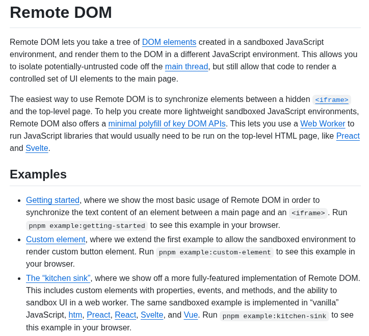 Shopify Remote Dom screenshot