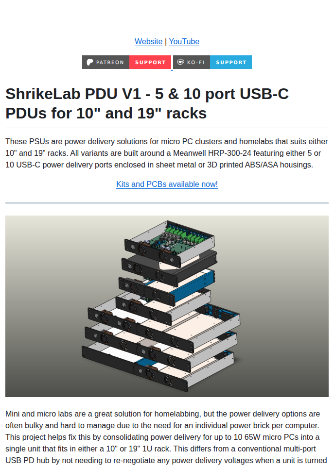 Shrike Lab Homelab Pdu V1 screenshot