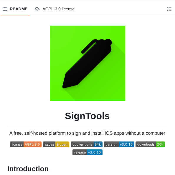Signtools Signtools screenshot