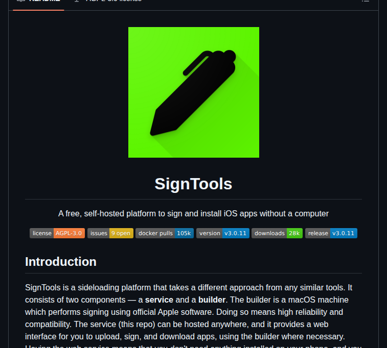Signtools Signtools screenshot