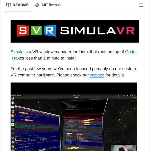 Simulavr Simula screenshot