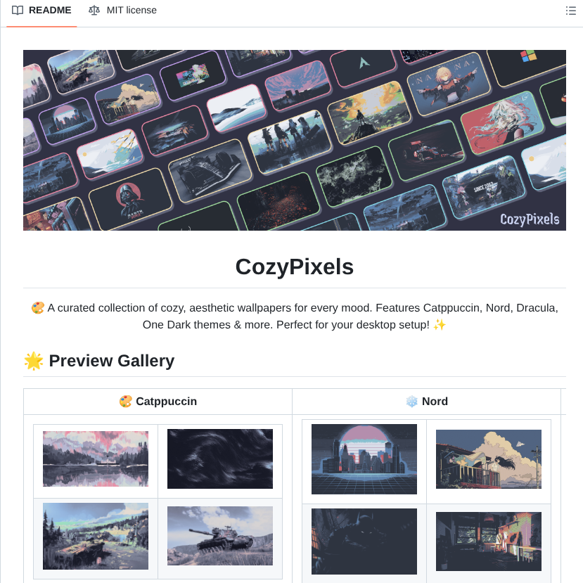 Sleepycathey Cozypixels screenshot