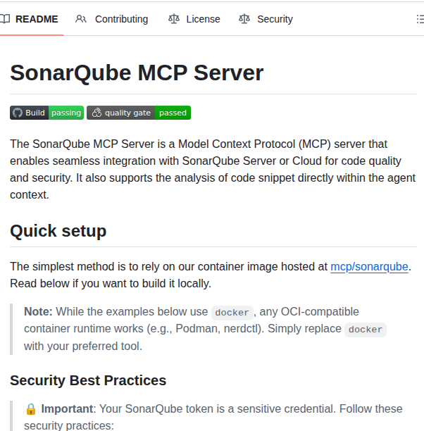 Sonarsource Sonarqube Mcp Server screenshot