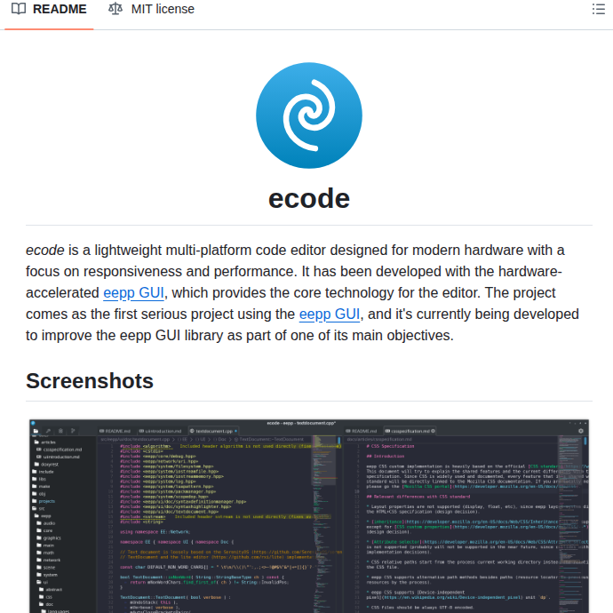 Spartanj Ecode screenshot