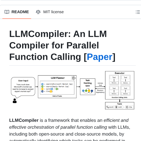 Squeezeailab Llmcompiler screenshot