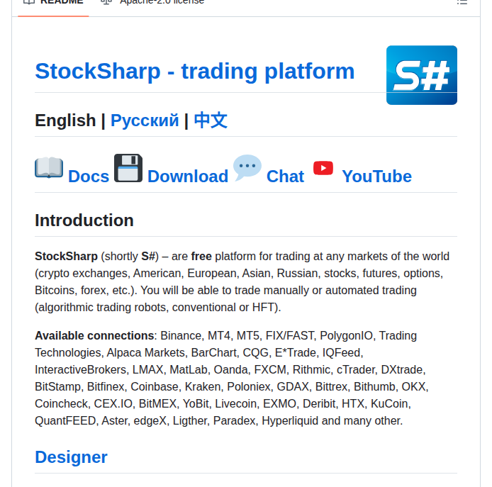 Stocksharp Stocksharp screenshot