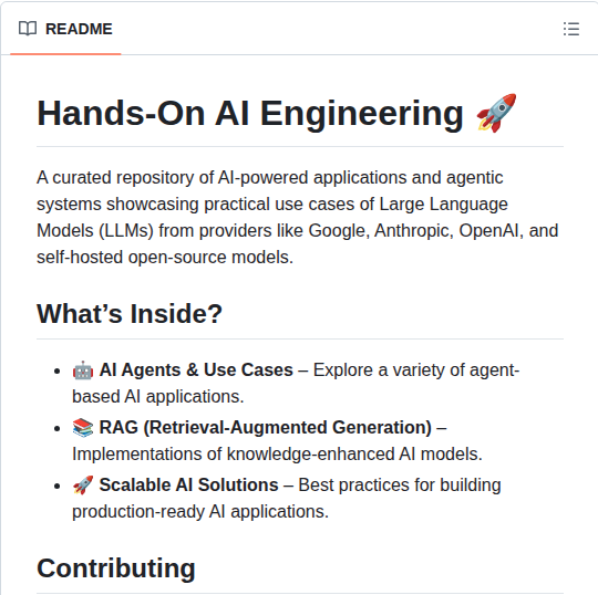 Sumanth077 Hands On Ai Engineering screenshot
