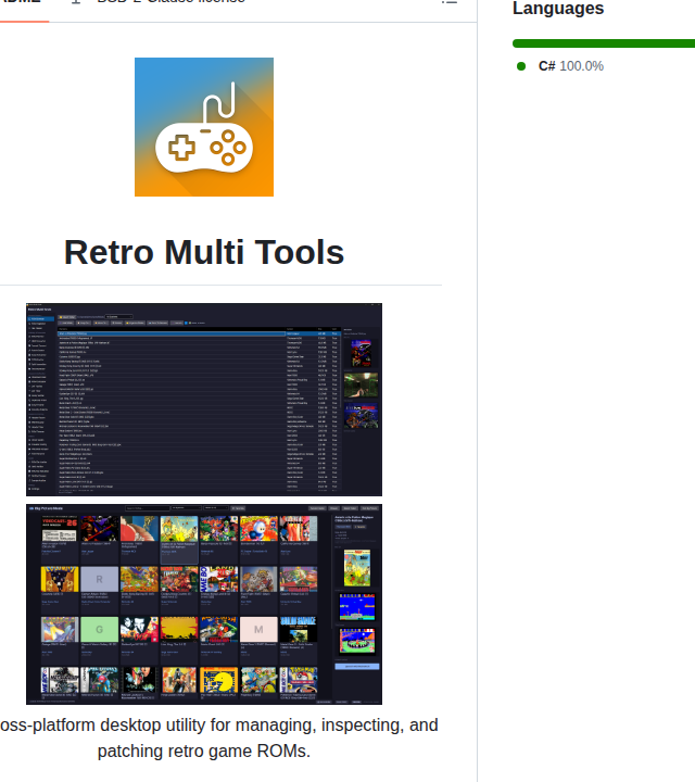 Svengdk Retromultitools screenshot