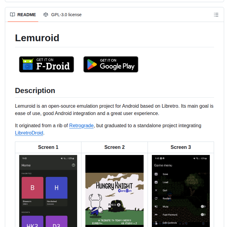 Swordfish90 Lemuroid screenshot