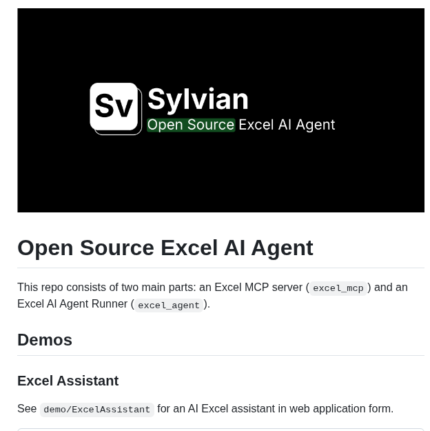 Sylvianai Sv Excel Agent screenshot