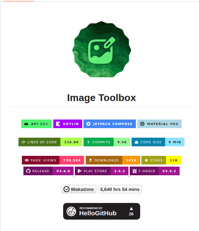 T8rin Imagetoolbox screenshot