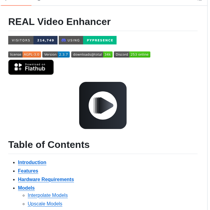 Tntwise Real Video Enhancer screenshot