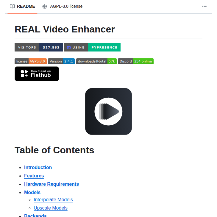 Tntwise Real Video Enhancer screenshot