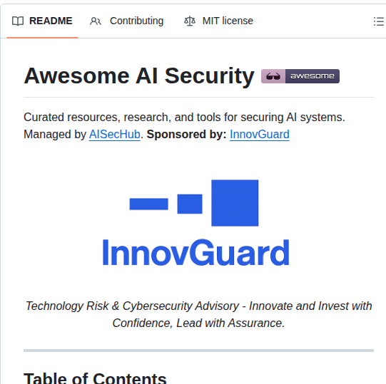 Taleliyahu Awesome Ai Security screenshot