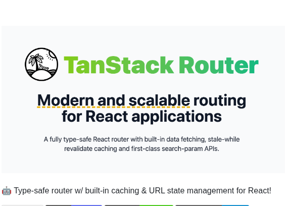 Tanstack Router screenshot