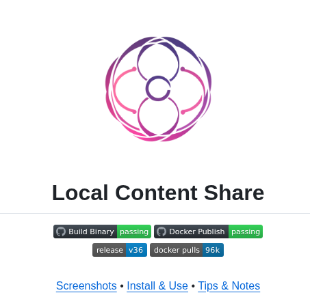 Tanq16 Local Content Share screenshot