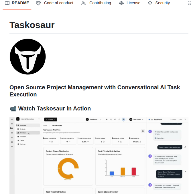 Taskosaur Taskosaur screenshot