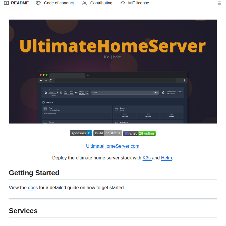 Techsquidtv Ultimatehomeserver screenshot