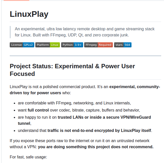 Techlm77 Linuxplay screenshot