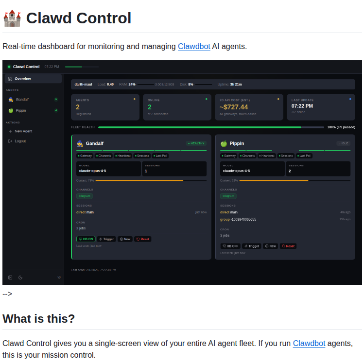 Temaki Ai Clawd Control screenshot