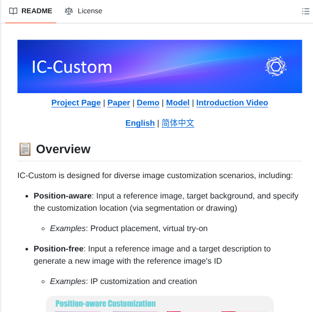 Tencentarc Ic Custom screenshot