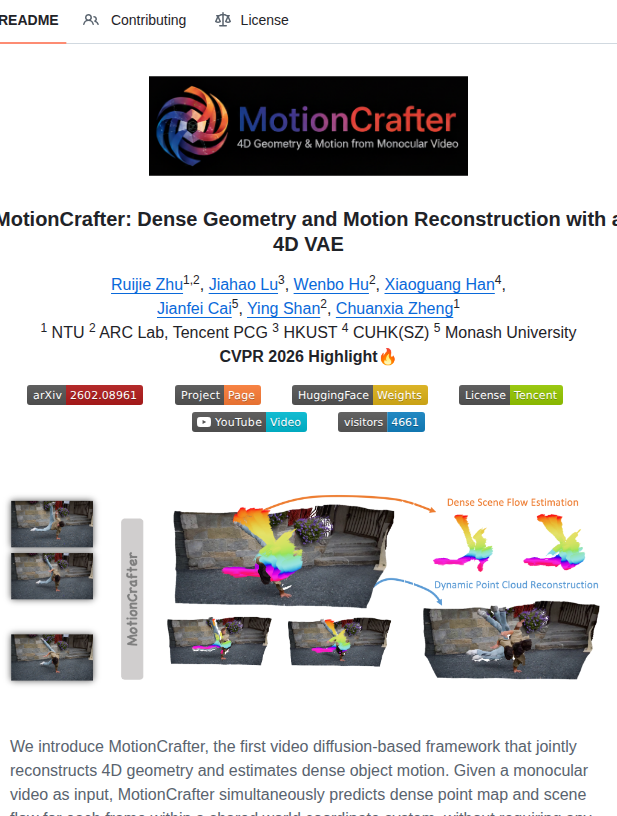 Tencentarc Motioncrafter screenshot