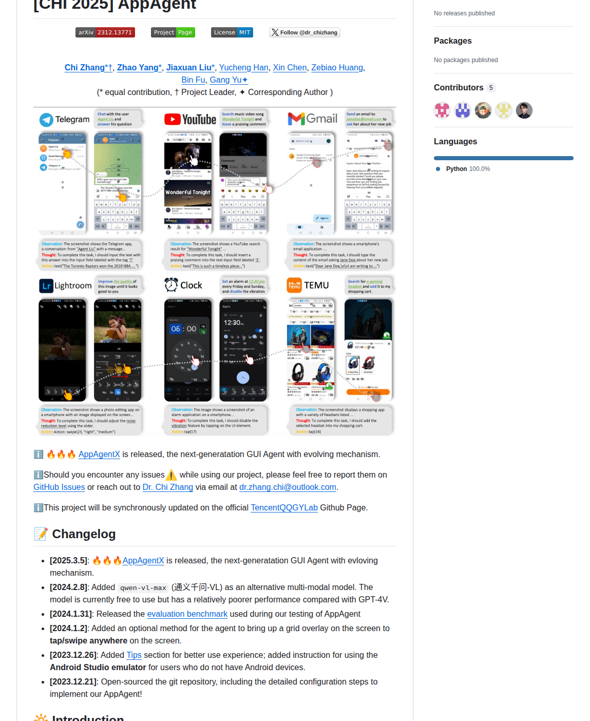 Tencentqqgylab Appagent screenshot