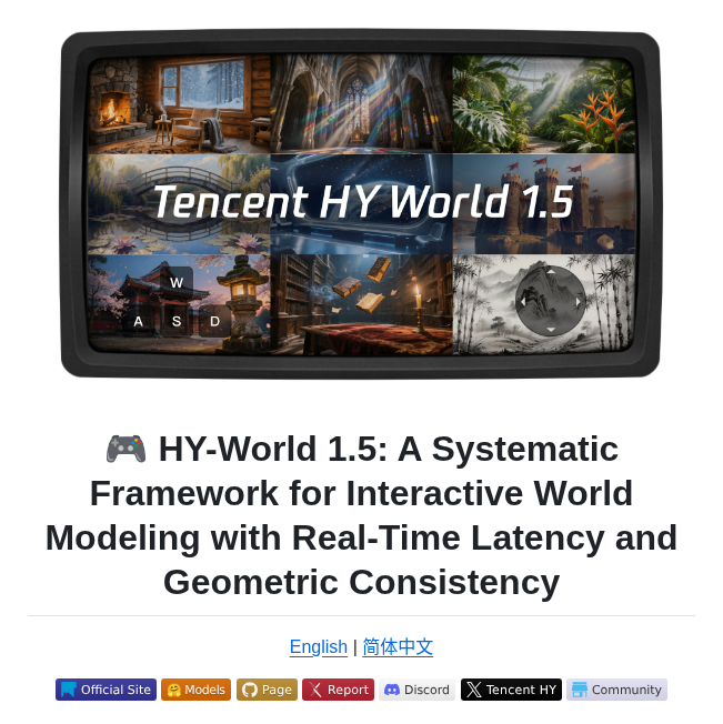 Tencent Hunyuan Hy Worldplay screenshot