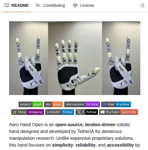 Tetheria Aero Hand Open screenshot