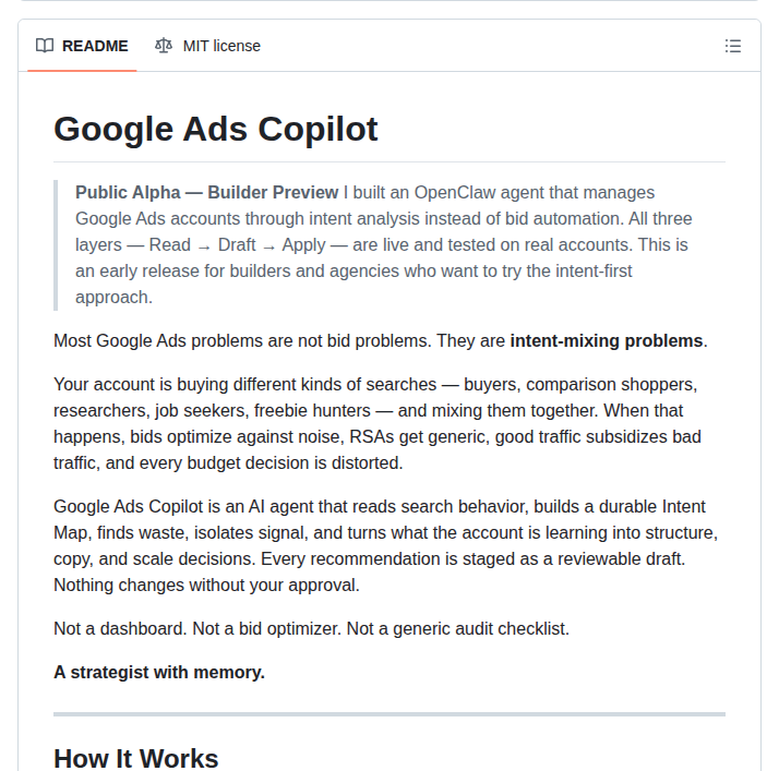 Themattberman Google Ads Copilot screenshot
