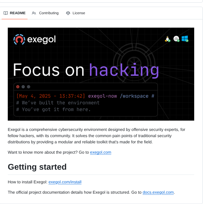 Theporgs Exegol screenshot