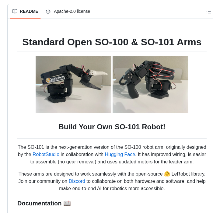 Therobotstudio So Arm100 screenshot
