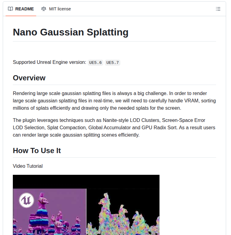 Timchen1383 Nanogaussiansplatting screenshot