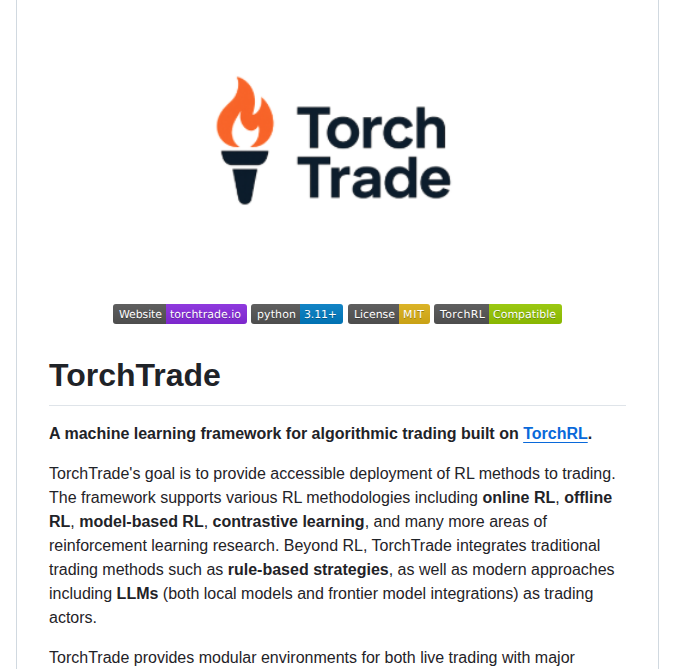 Torchtrade Torchtrade screenshot