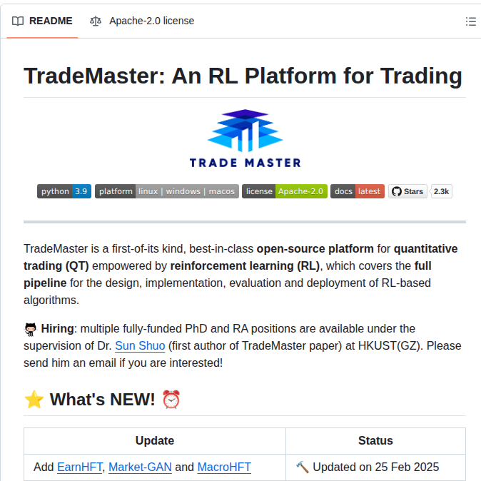 Trademaster Ntu Trademaster screenshot
