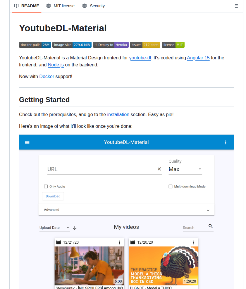 YoutubeDL Material：YouTubeダウンロード管理ツール - AIツール日本語解説 | AI Heartland
