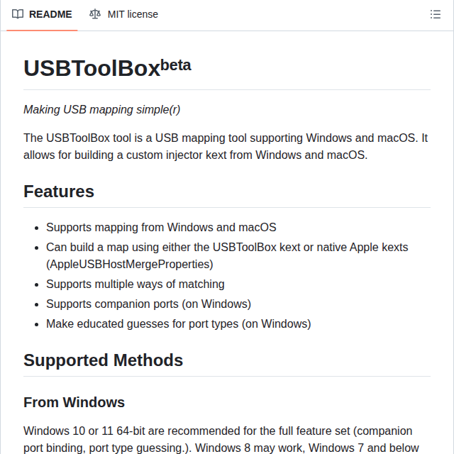 Usbtoolbox Tool screenshot