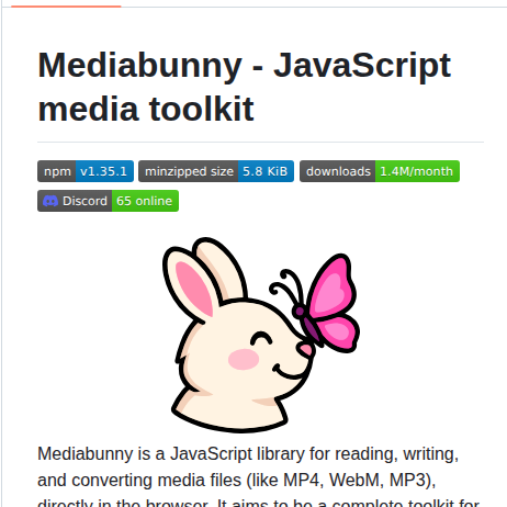 Vanilagy Mediabunny screenshot