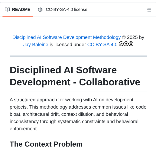 Varietyz Disciplined Ai Software Development screenshot