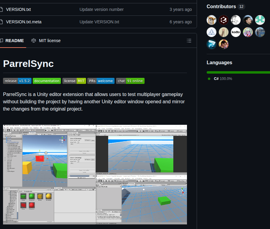 Veriorpies Parrelsync screenshot