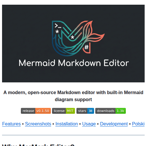 Vesperino Mermarkeditor screenshot
