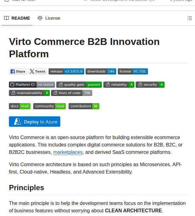 Virtocommerce Vc Platform screenshot